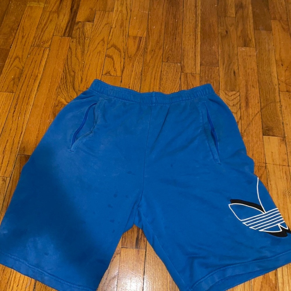 adidas Blue Athletic Men's Shorts
